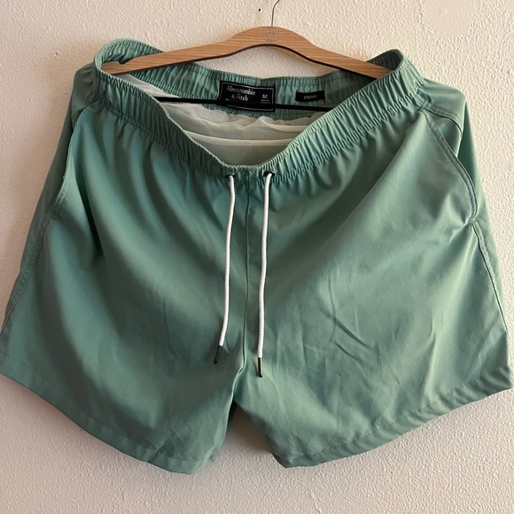 Abercrombie & Fitch Other - Abercrombie & Fitch Mint Green Swim Trunks